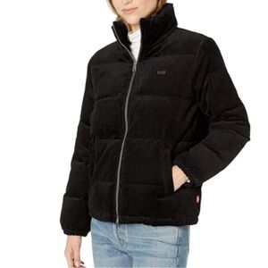 Levi's Women's‎ NWT Corduroy Stand Collar
Puffer Jacket  Sz S